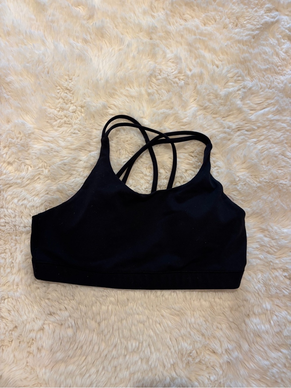Athleta Black Strappy Sports Bralette - Women Intimates & Sleepwear